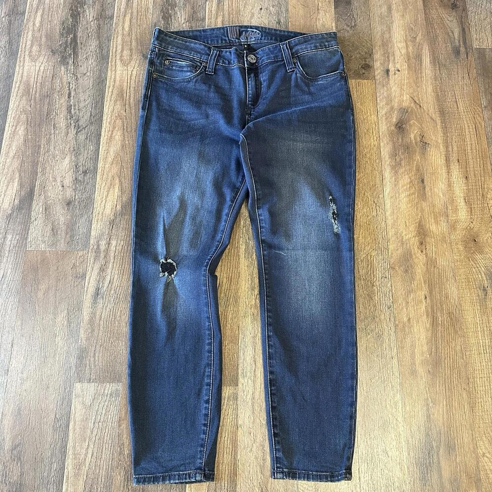 Kut from the Kloth Distressed Jeans Women’s 8 Ankle Skinny